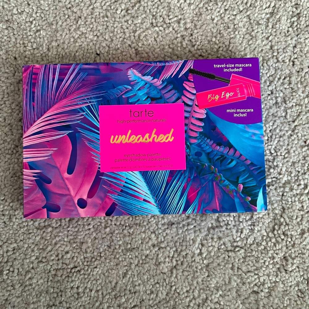Limited edition Tarte Unleashed Eyeshadow Palette